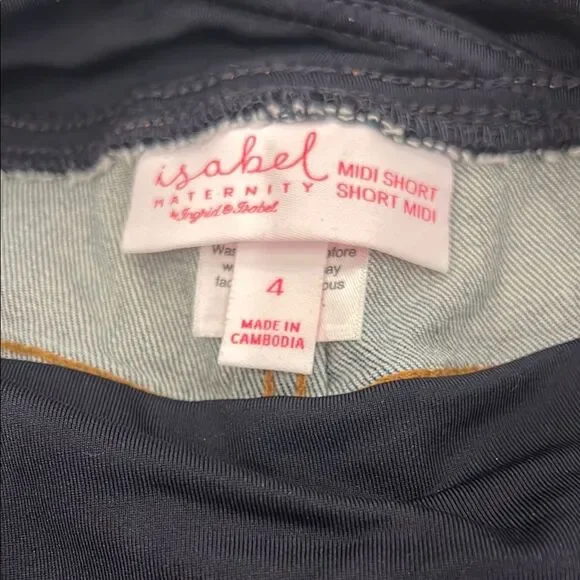 Maternity Bundle Shorts, Skirt, and Shirt Size Medium 4/6 - Picture 3 of 5